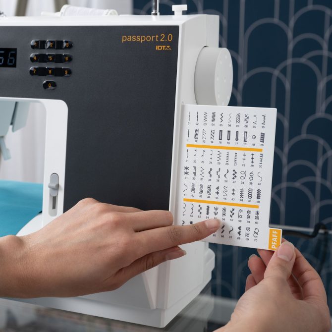 PFAFF® passport™ 2.0 Sewing Machine & Extension Table with Bag Bundle - Image 4