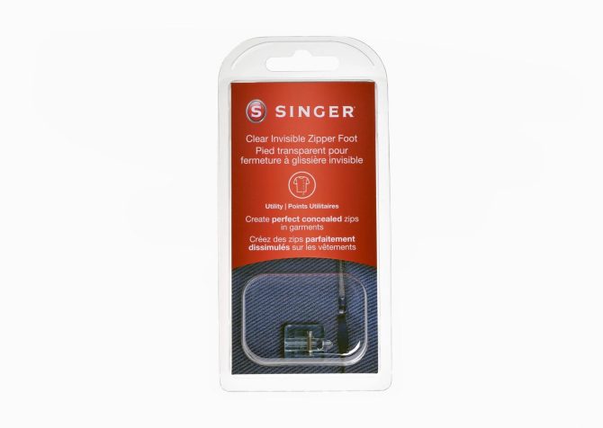 SINGER® Invisible Zipper Foot For SE9180 Sewing & Embroidery Machines