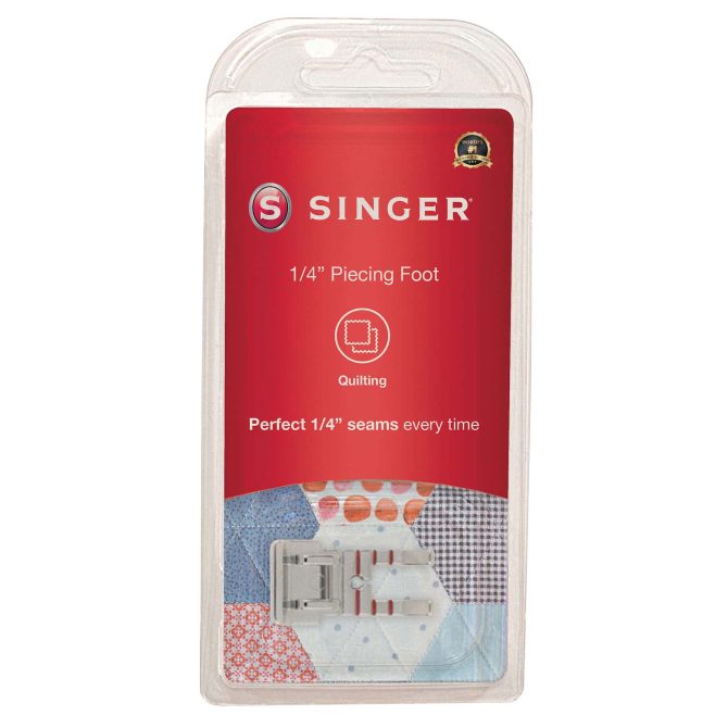 SINGER® 1/4 Inch Piecing Presser Foot