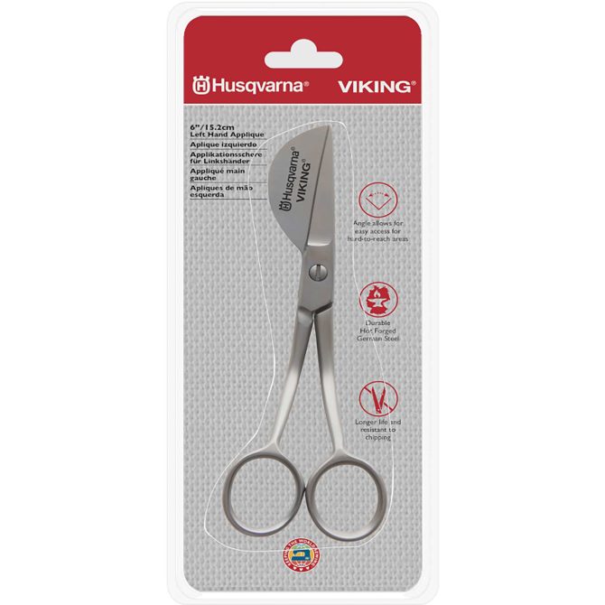HUSQVARNA® VIKING® 6in/15.2cm Left Hand Applique Scissor - Image 2