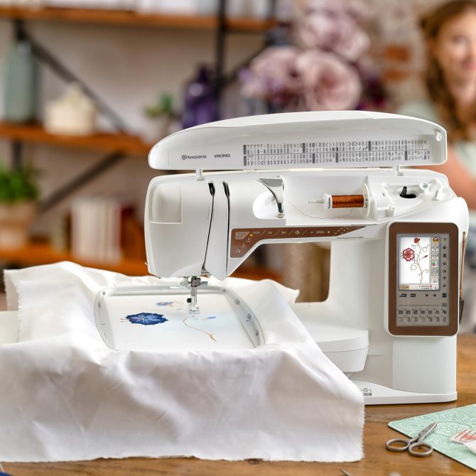 HUSQVARNA® VIKING® DESIGNER TOPAZ™ 40 Sewing & Embroidery Machine - Image 8