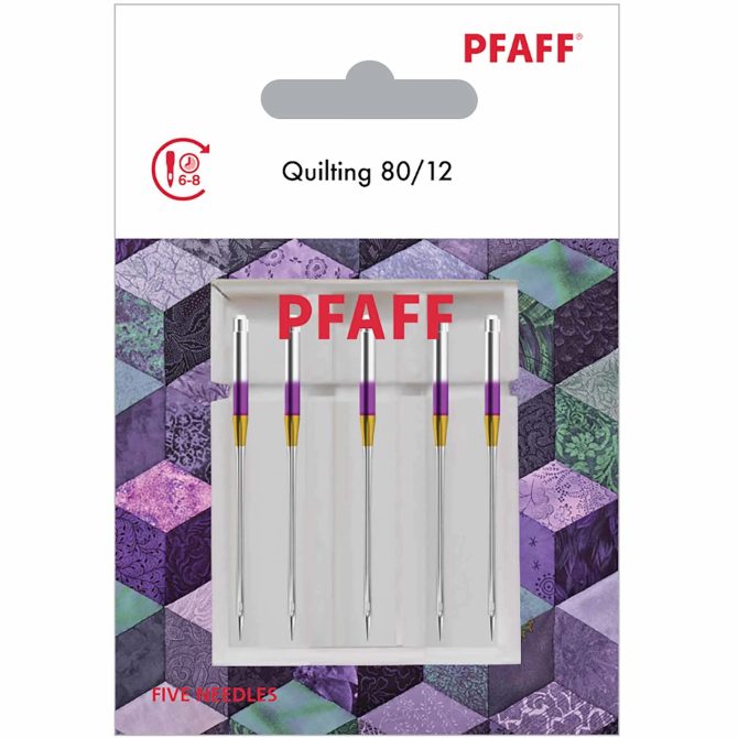 PFAFF® Quilting Needles Size 80/12 5-Pack