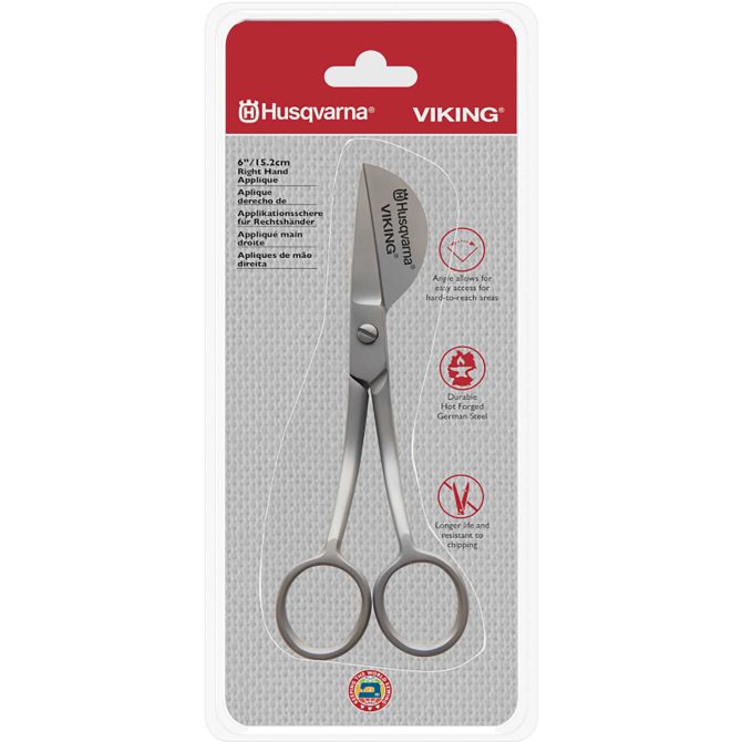 HUSQVARNA® VIKING® 6in/15.2cm Right Hand Applique Scissor - Image 2