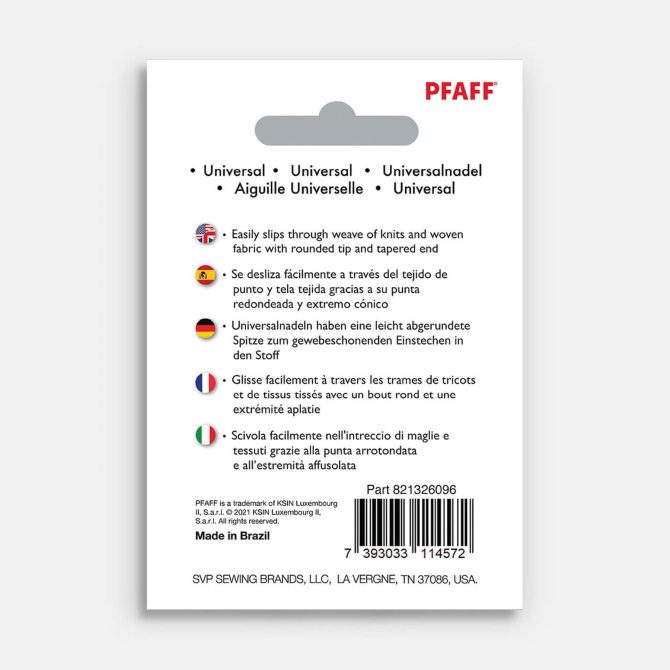 PFAFF® Universal Needles Size 90/14 10-Pack - Image 2