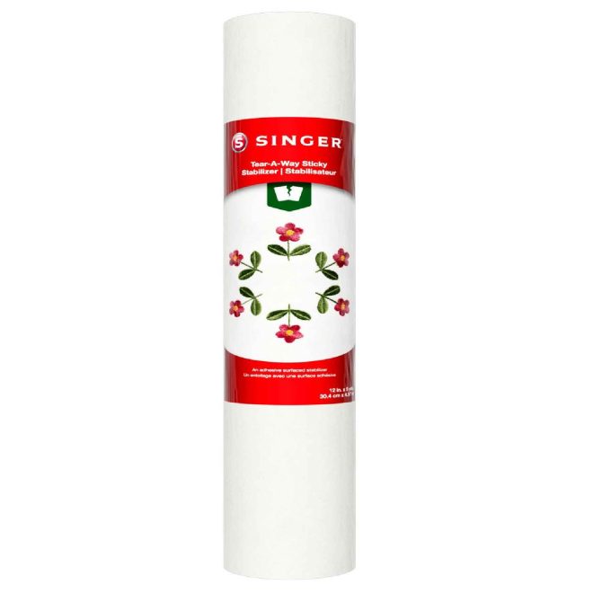 SINGER® Tear-A-Way Sticky Stabilizer 12 inch x 5 yards - Image 2