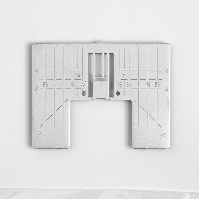 HUSQVARNA® VIKING® Standard Zigzag Needle Plate with Inch Markings