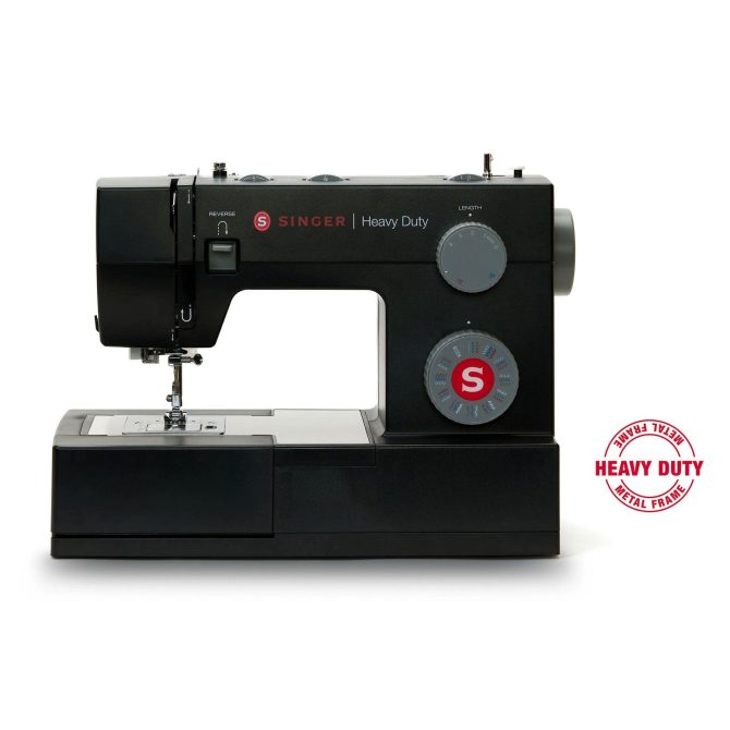 SINGER® Heavy Duty 4432 Black Sewing Machine & Universal Canvas Tote Bundle - Image 3