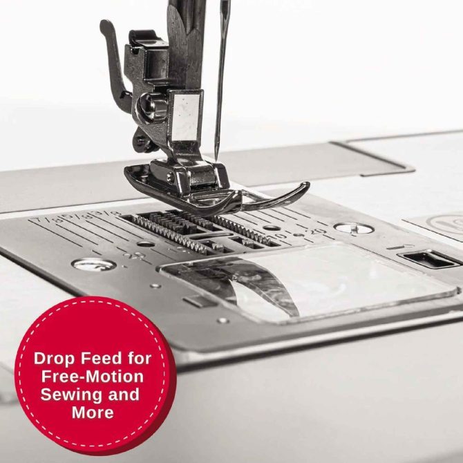 SINGER® Refurbished Heavy Duty 6380 Sewing Machine with Extension Table - Image 10