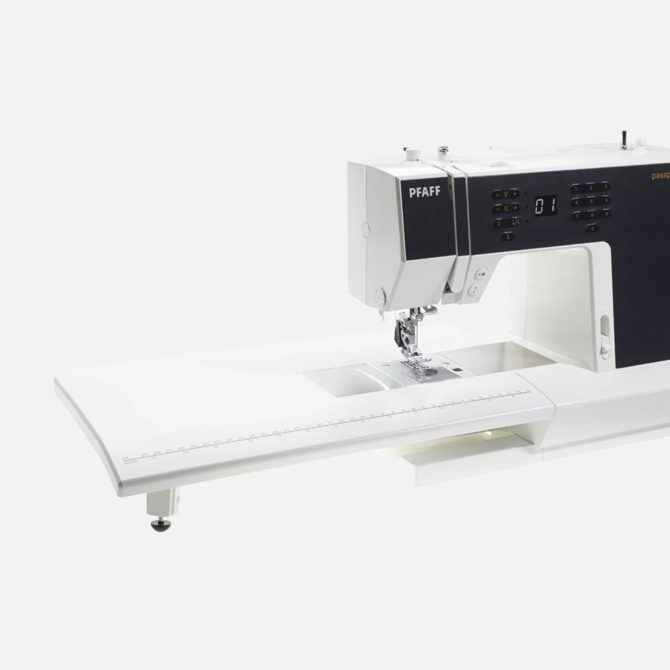 PFAFF® passport™ 3.0 Sewing Machine & Extension Table with Bag Bundle - Image 4