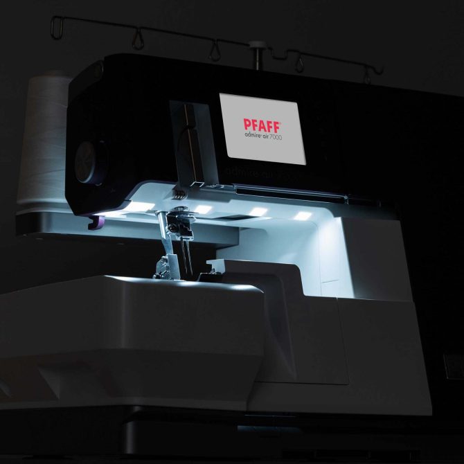 PFAFF® admire™ air 7000 Purple Coverlock Machine - Image 8