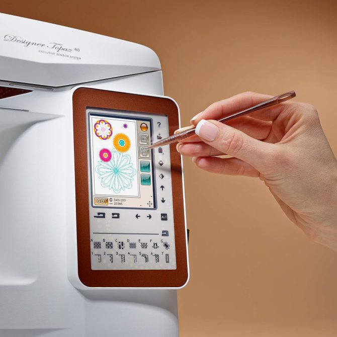 HUSQVARNA® VIKING® DESIGNER TOPAZ™ 40 Sewing & Embroidery Machine - Image 5