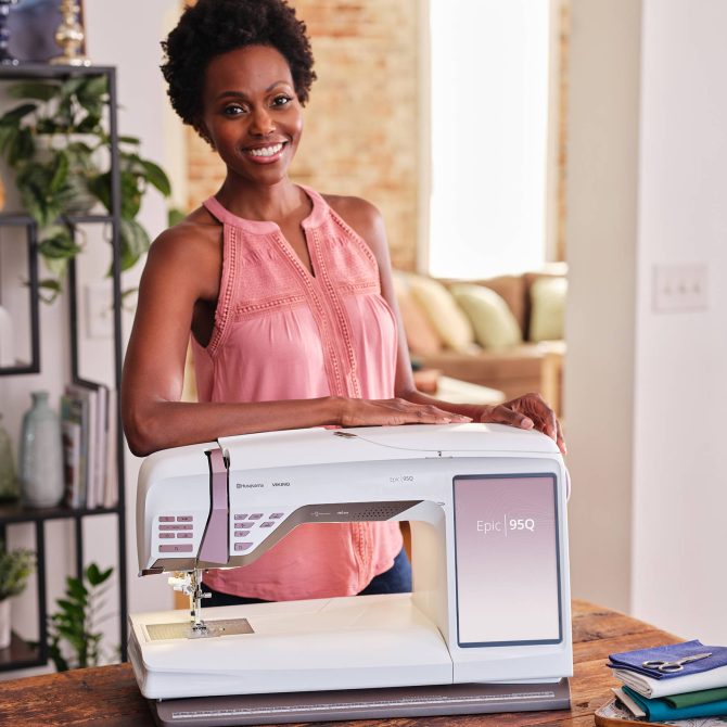 HUSQVARNA® VIKING® EPIC™ 95Q Sewing Machine - Image 8