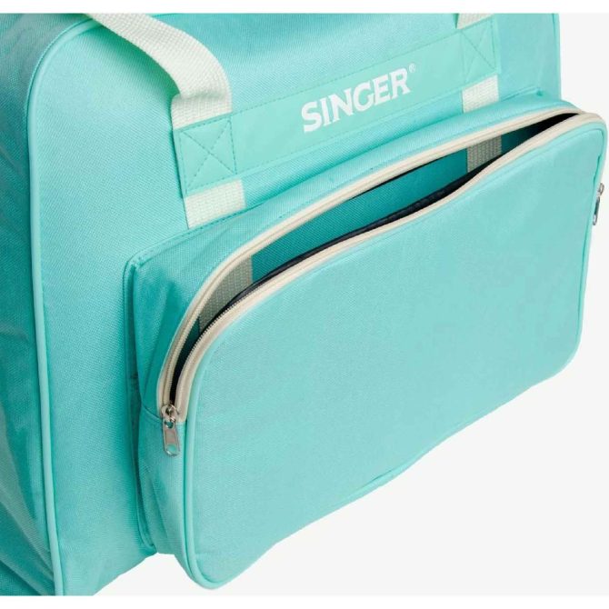 SINGER® Universal Canvas Tote Bag - Teal - Image 2
