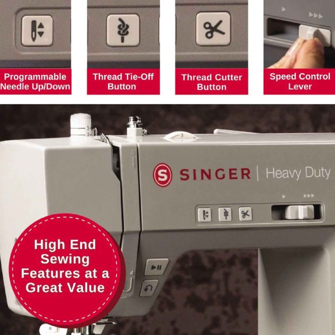 SINGER® Heavy Duty 6800C Sewing Machine - Image 7