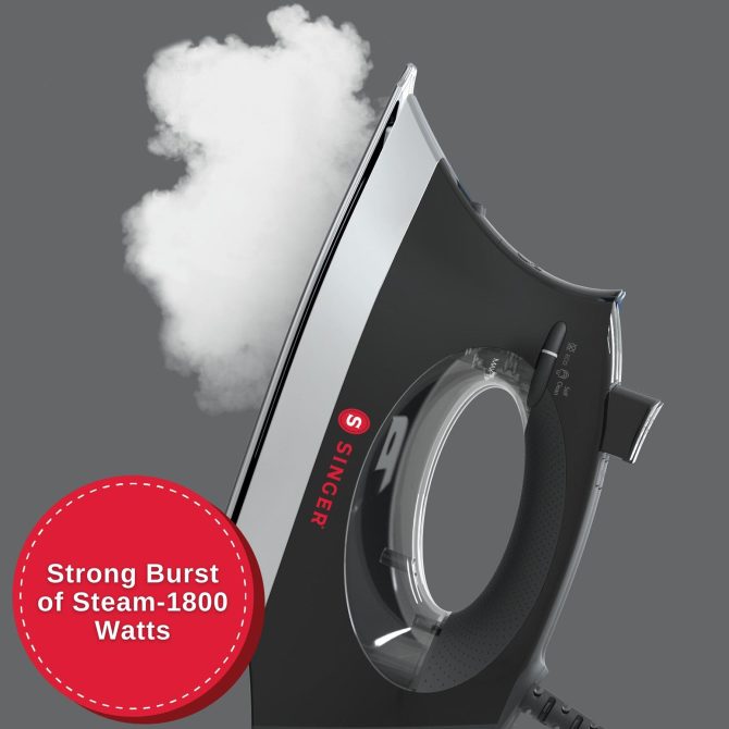 SINGER® SteamCraft Plus 2.0 Iron Black - Image 5