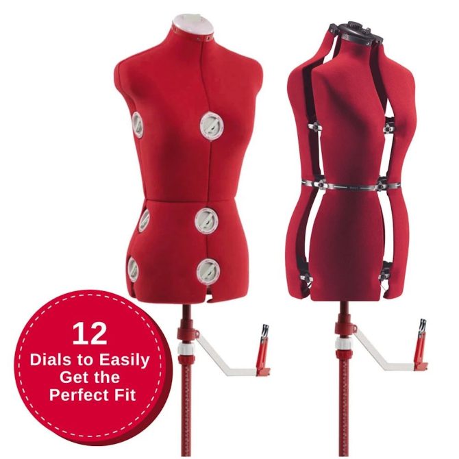 SINGER® Adjustable Dress Form - Small/Medium - Image 3