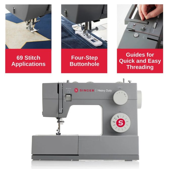 SINGER® Refurbished Heavy Duty 4411 Sewing Machine - Image 3