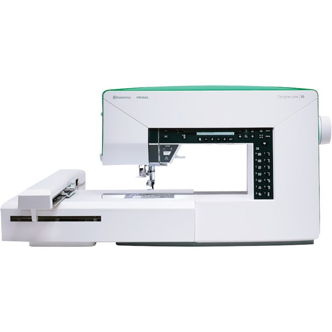 HUSQVARNA® VIKING® DESIGNER JADE™ 35 Sewing & Embroidery Machine