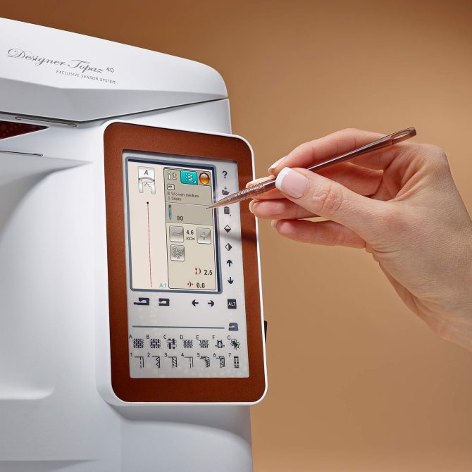 HUSQVARNA® VIKING® DESIGNER TOPAZ™ 40 Sewing & Embroidery Machine - Image 4