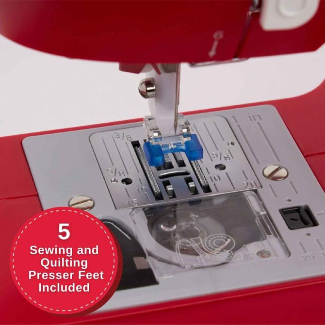 SINGER® Simple™ 3337 Red Sewing Machine - Image 5