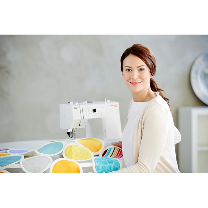PFAFF® passport™ 3.0 Sewing Machine & Extension Table with Bag Bundle - Image 2