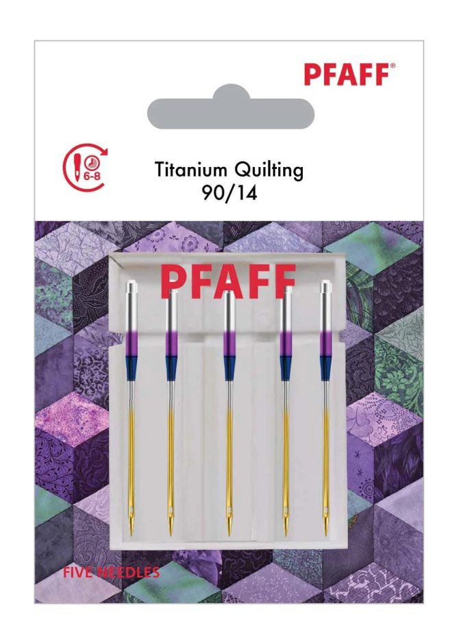 PFAFF® Titanium Quilting Needles Size 90/14 5-Pack