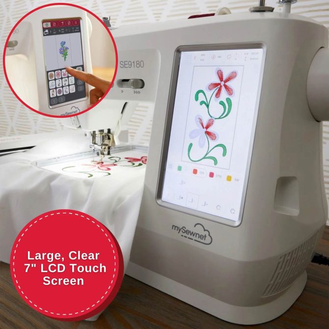SINGER® SE9180 Sewing & Embroidery Machine - Image 5