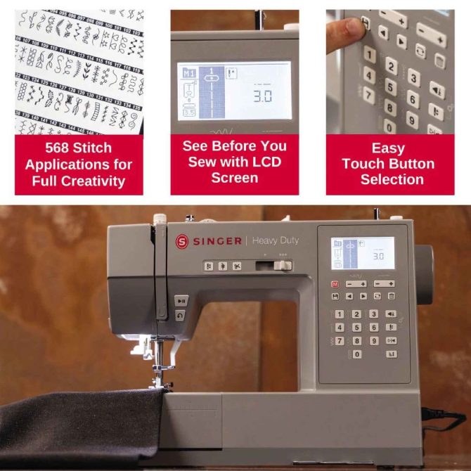 SINGER® Heavy Duty 6800C Sewing Machine - Image 6