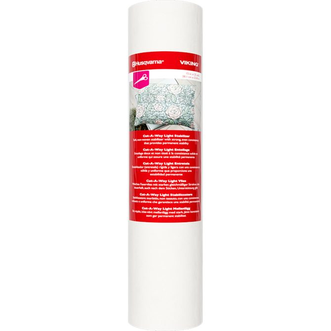 HUSQVARNA® VIKING® Cut-a-Way Light Stabilizer 15 Inches x 25 Yards - Image 2