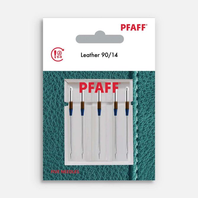 PFAFF® Leather Needles Size 90/14 5-Pack