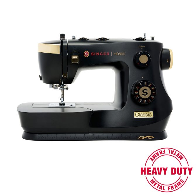 SINGER® HD500 Classic Black Sewing Machine - Image 3