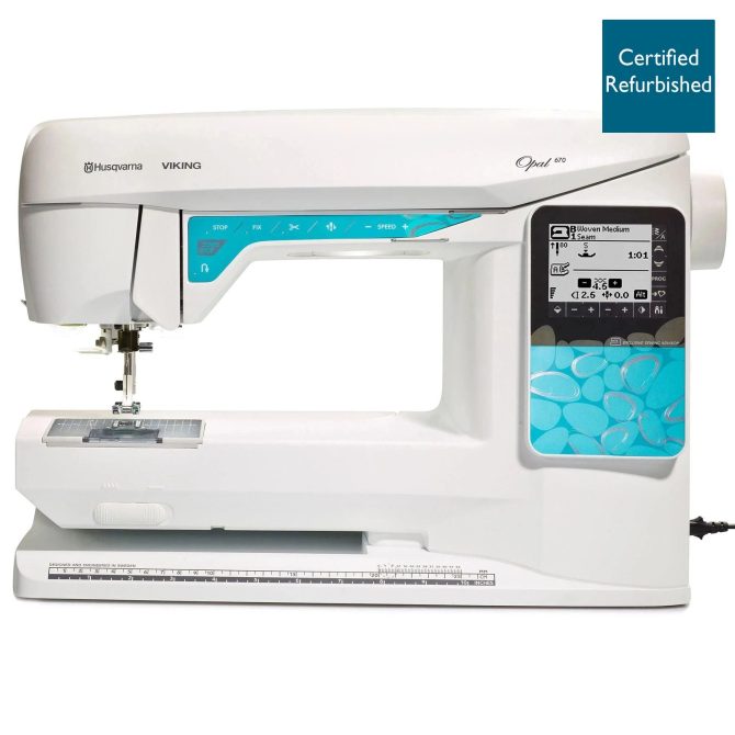 HUSQVARNA® VIKING® Refurbished OPAL™ 670 Sewing Machine