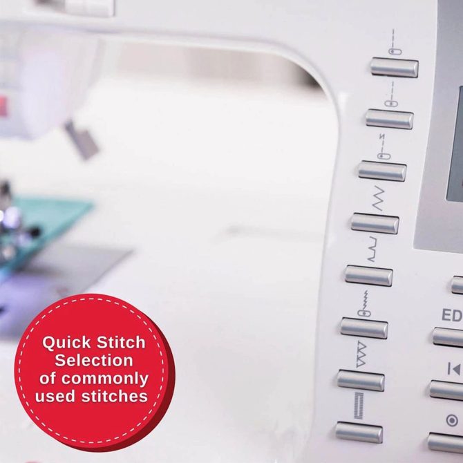 SINGER® Sew Spacious Quantum Stylist™ 9960 Sewing Machine & Presser Foot Kit Bundle - Image 7