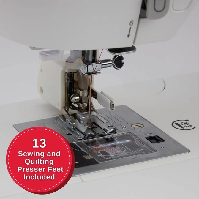 SINGER® Sew Spacious Quantum Stylist™ 9960 Sewing Machine & Presser Foot Kit Bundle - Image 8