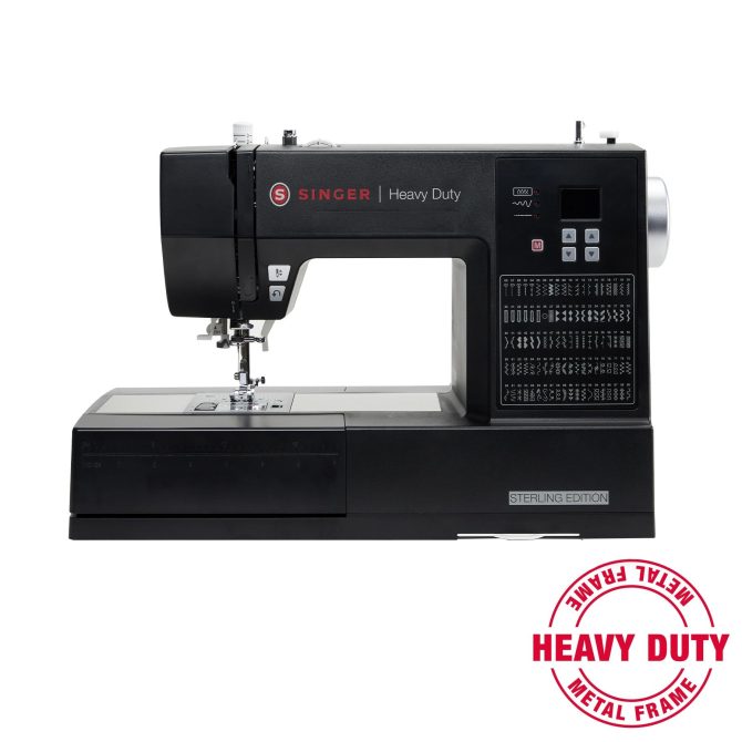 Heavy Duty 6600C Sterling Sewing Machine & Black Hard Case Bundle - Image 3
