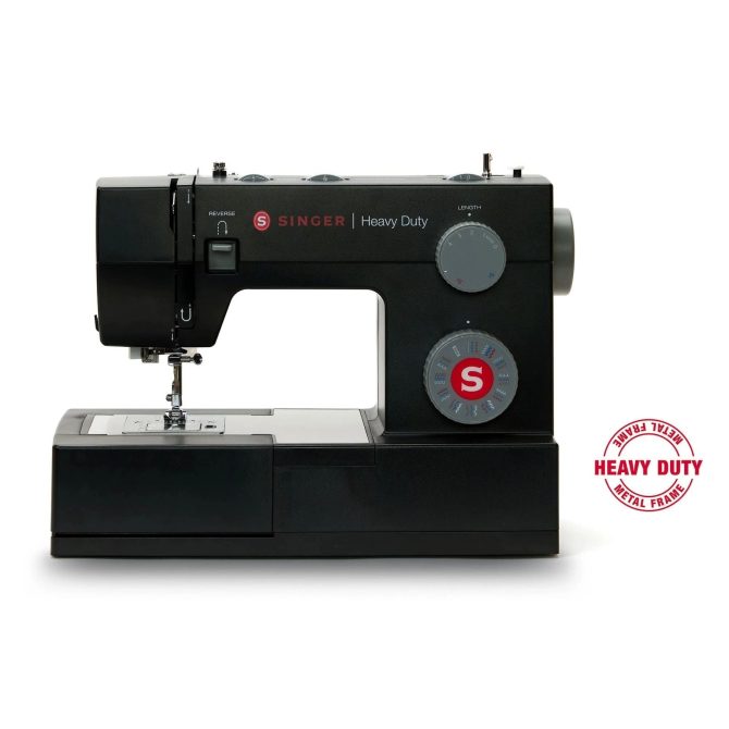 Heavy Duty 4432 Black Sewing Machine & Black Universal Hard Case Bundle - Image 3