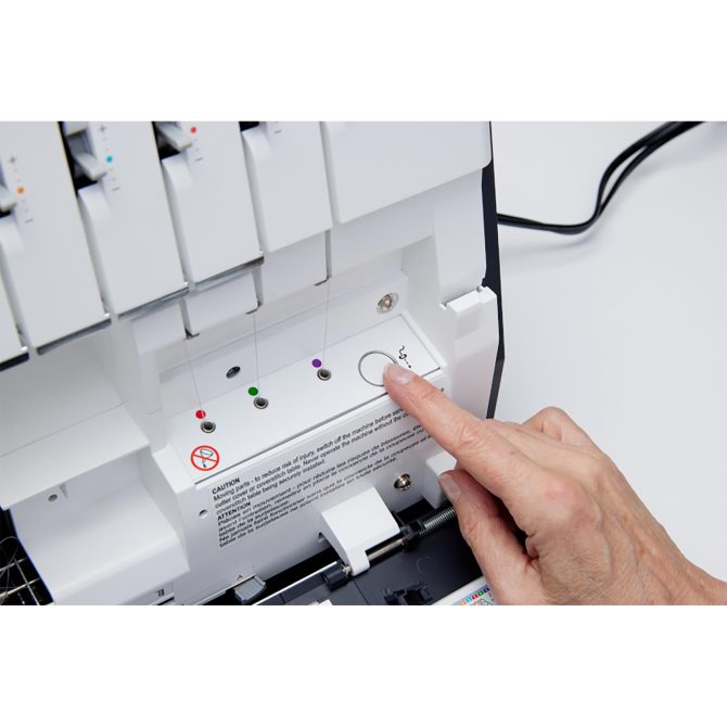 PFAFF® admire™ air 6000 Black Coverlock Machine - Image 8