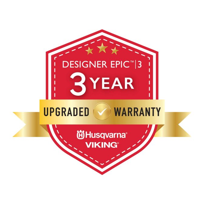 HUSQVARNA® VIKING® DESIGNER EPIC™ 3 Sewing & Embroidery Machine Starlight Bronze - Image 3