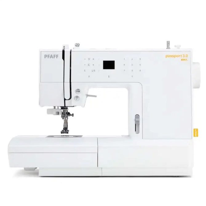 PFAFF® passport™ 3.0 Sewing Machine & Extension Table with Bag Bundle - Image 3