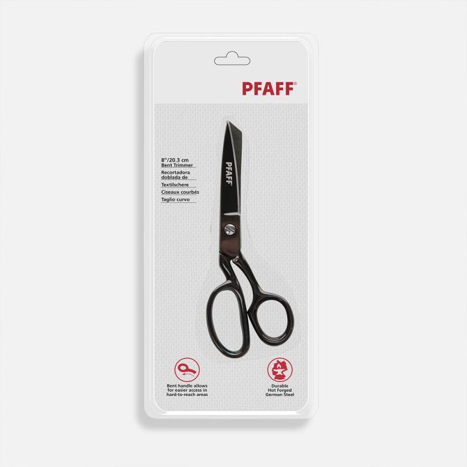 PFAFF® 8 in/20.3 cm Bent Trimmer Scissor - Image 3