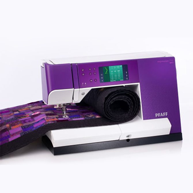 PFAFF® expression™ 710 Purple Sewing Machine - Image 7