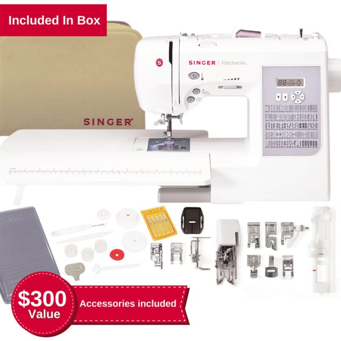 SINGER® Patchwork 7285Q & StreamCraft Plus Bundle - Image 4