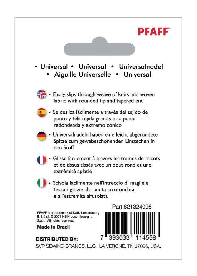 PFAFF® Universal Needles Size 70/10 10-Pack - Image 2