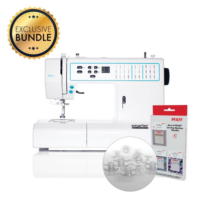 SMARTER BY PFAFF™ 260c Sewing Machine Essentials Bundle