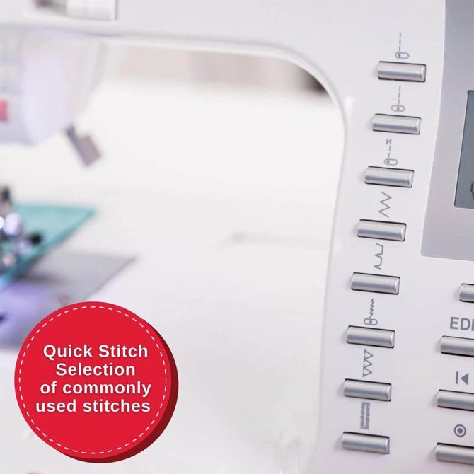 SINGER® Quantum Stylist™ 9960 Sewing Machine with Extension Table - Image 4