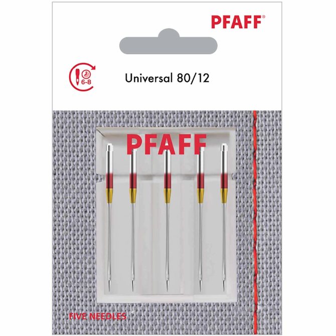 PFAFF® Universal Needles Size 80/12 5-Pack