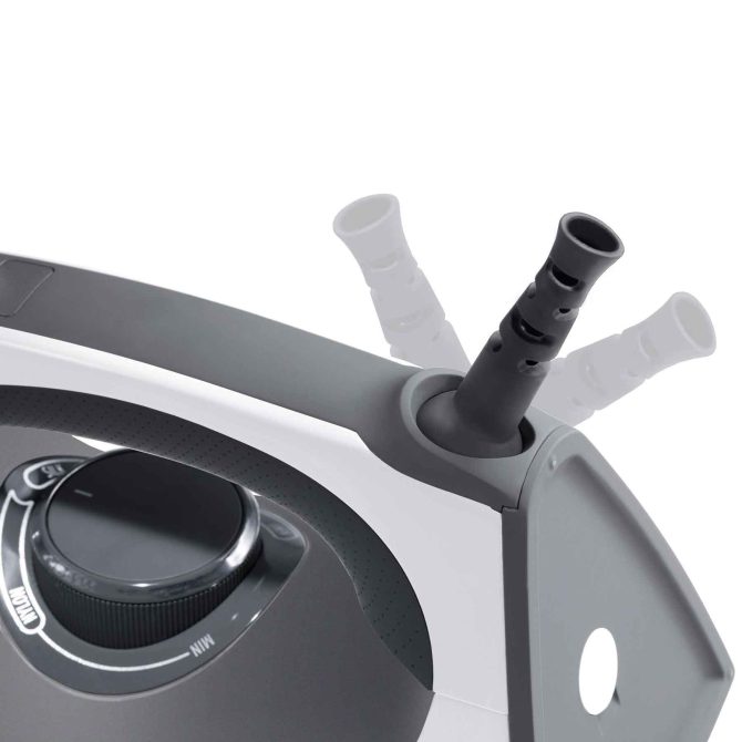 SINGER® SteamCraft Steam Iron White/Gray - Image 4