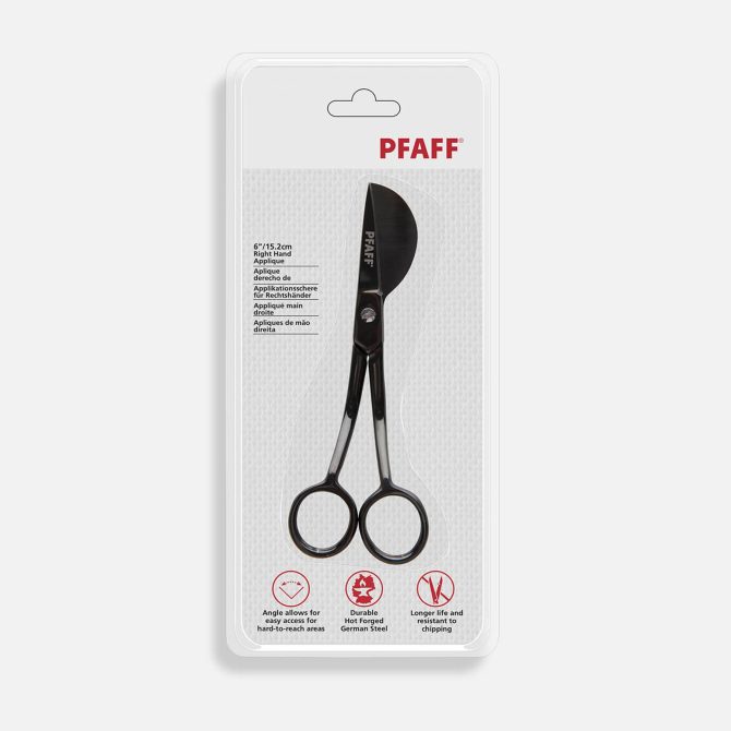 PFAFF® 6in/15.2cm Right Hand Applique Scissor - Image 3