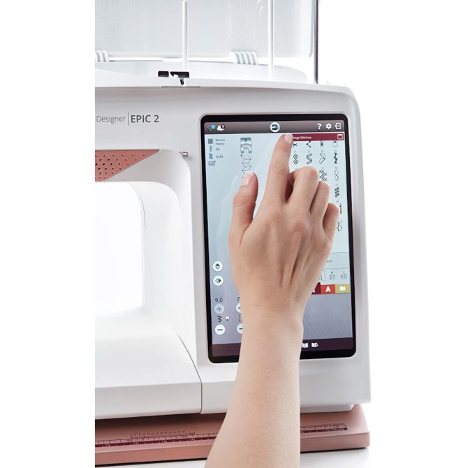 HUSQVARNA® VIKING® Refurbished DESIGNER EPIC™ 2 Sewing & Embroidery Machine - Image 6