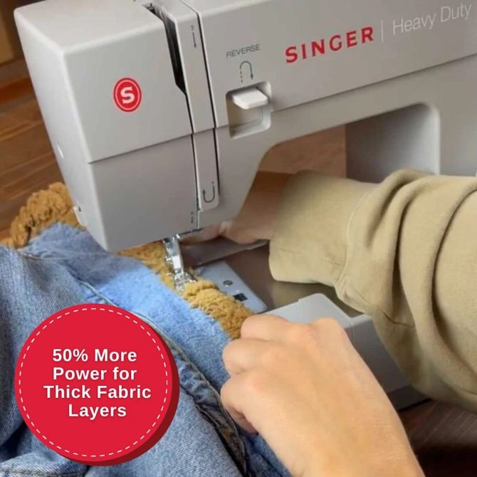 SINGER® Refurbished Heavy Duty 4452 Sewing Machine - Image 5